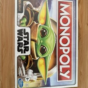 Hasbro Star Wars Monopoly with Green Baby Yoda